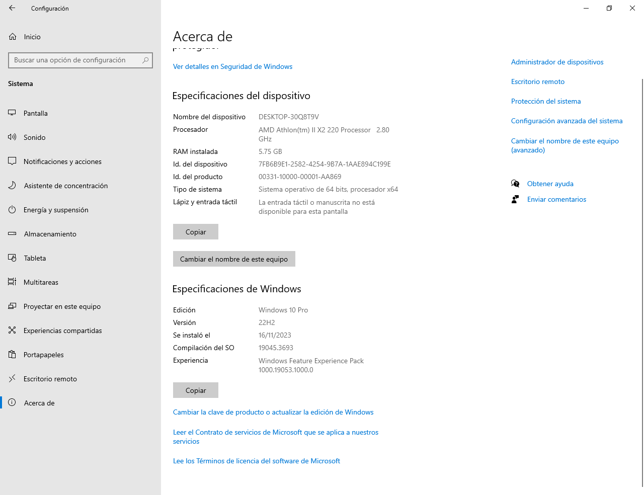 Computadora Hp Pavilon Completa Slimline S5000 1tb Hdd 6gb Drr3, Amd (Reacondicionado)