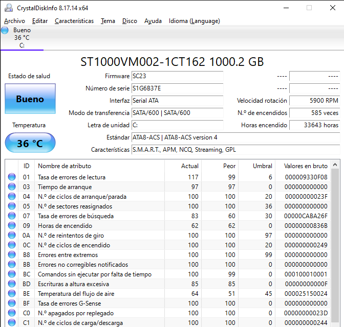 CPU HP EliteDesk 800 G1 SFF sin unidad de DVD