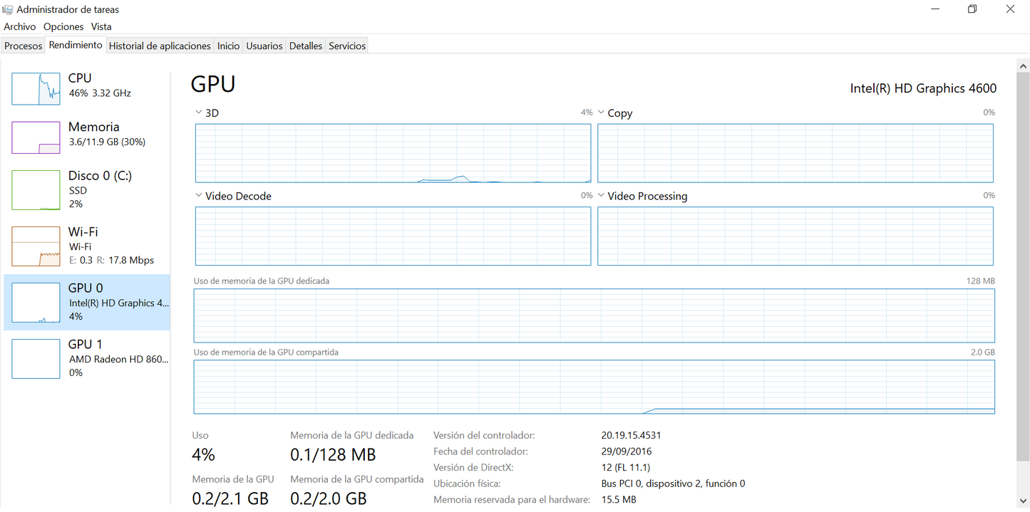 Dell Latitude E6440 Core I7 4ta 12gb Ram 256gb Ssd con Grafica dedicada 2GB