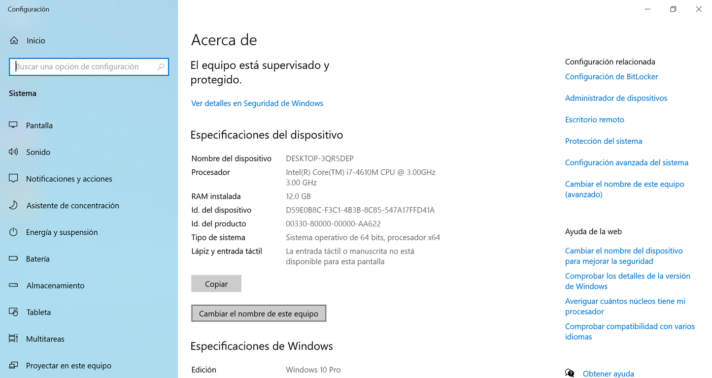 Dell Latitude E6440 Core I7 4ta 12gb Ram 256gb Ssd con Grafica dedicada 2GB