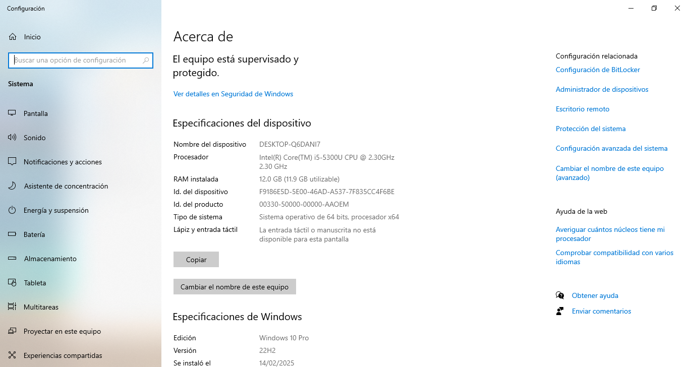 Laptop Lenovo Thinkpad T450 Intel Core i5 5300U