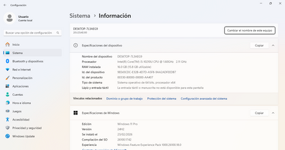 Lenovo Thinkpad L14 G1 I5 10ma 16gb Ram 256gb Ssd Win 11 Pro Negro (Reacondicionado)