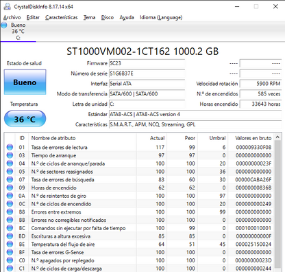 CPU HP EliteDesk 800 G1 SFF sin unidad de DVD