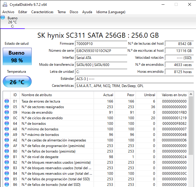 Dell Latitude E5270 Core I5 6a Gen 16gb Ssd 256gb Win10 Pro Negro (Reacondicionado)