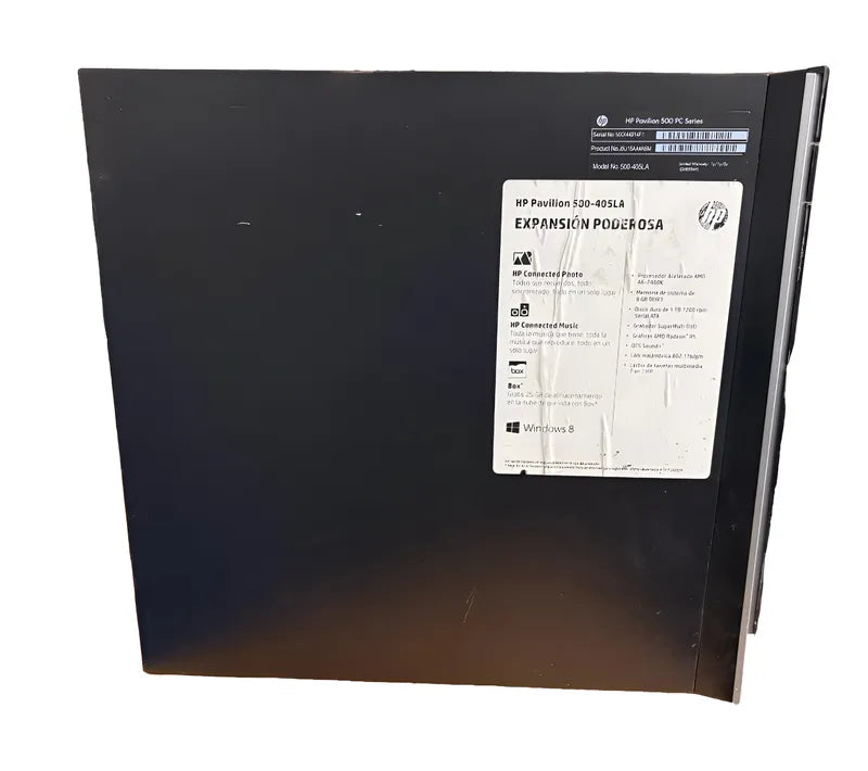 Hp Pavilon 500 Series 1tb Hdd 8gb Ddr4 Amd Radeon (INCLUYE monitor) (Reacondicionado)